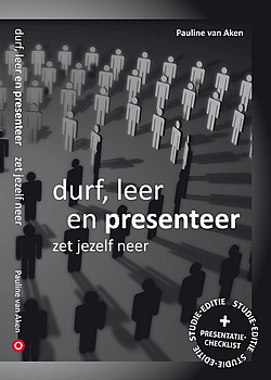 Durf, leer en presenteer - studie editie cover