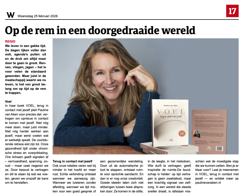 Op de rem in een doorgedraaide wereld